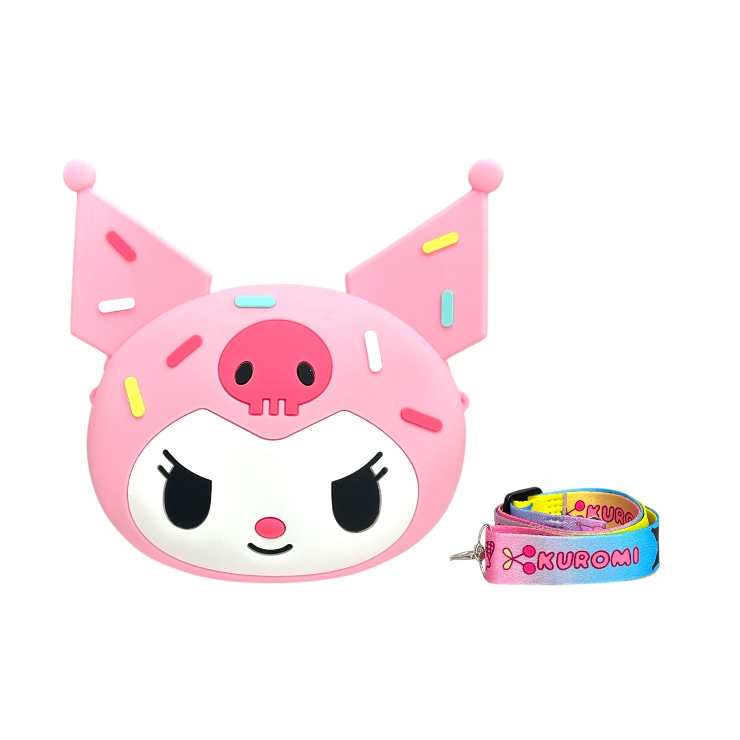BOLSO SILICONA PEQUE KUROMI HELLO KITTY MY MELODY STITCH