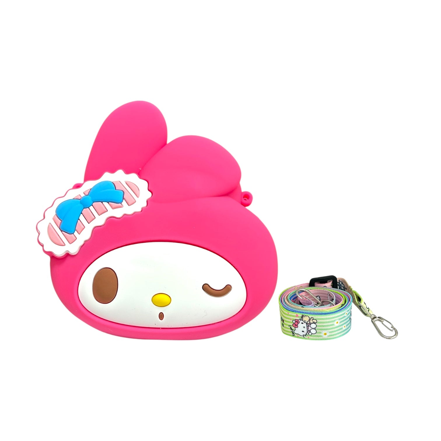 BOLSO SILICONA PEQUE KUROMI HELLO KITTY MY MELODY STITCH