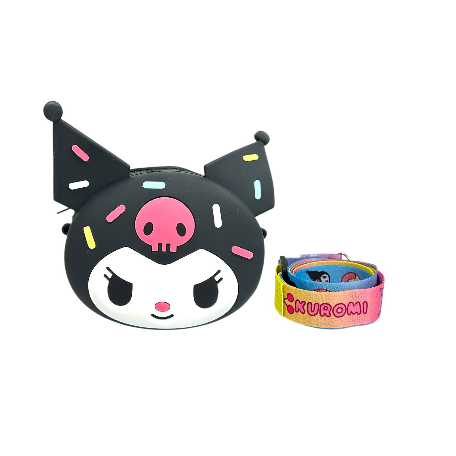 BOLSO SILICONA PEQUE KUROMI HELLO KITTY MY MELODY STITCH