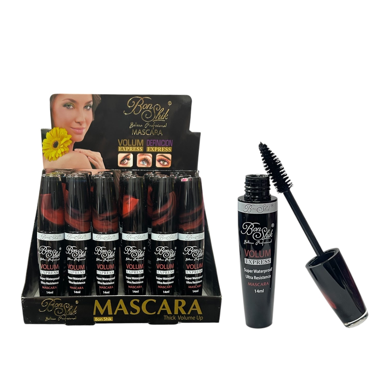 PESTAÑINA DEFINICION VOLUM EXPRESS 14ML BON SHIK