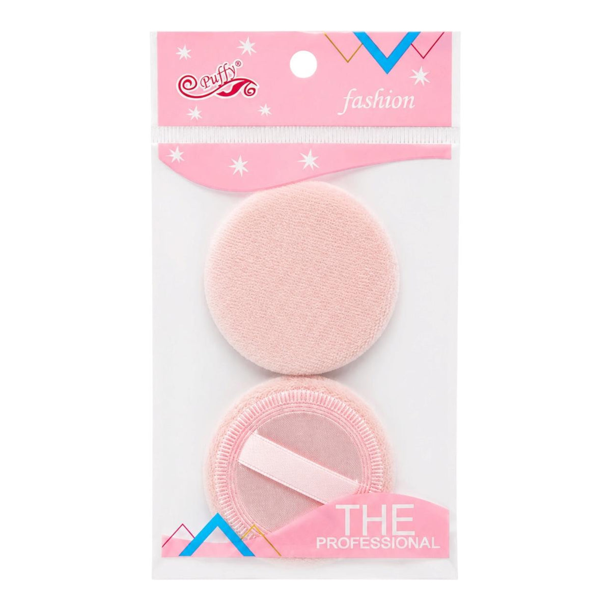 SET X2 POMOS REDONDOS PUFFY FASHION