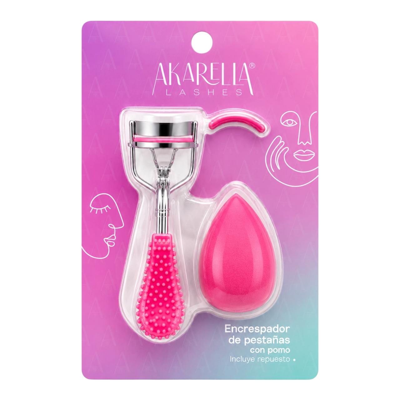 ENCRESPADOR Y POMO AKARELLA