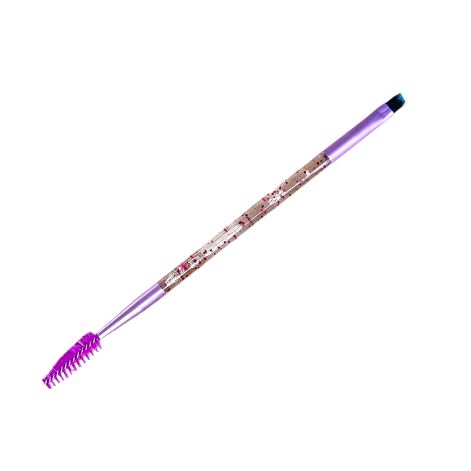 BROCHA ESCARCHADA Y CEPILLO PARA CEJAS