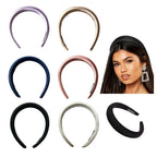 DIADEMA ABOLLONADA LISA Y GRAVADA HAND MADE