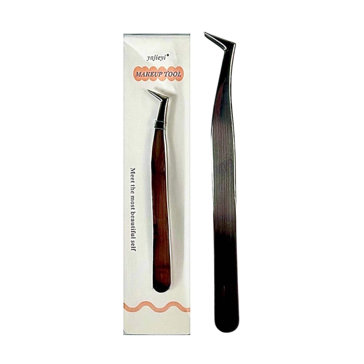 PINZA PARA PESTAÑAS CURVA YAJIEYI