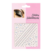GEMAS PARA ROSTRO MARIPOSAS PLATEADAS
