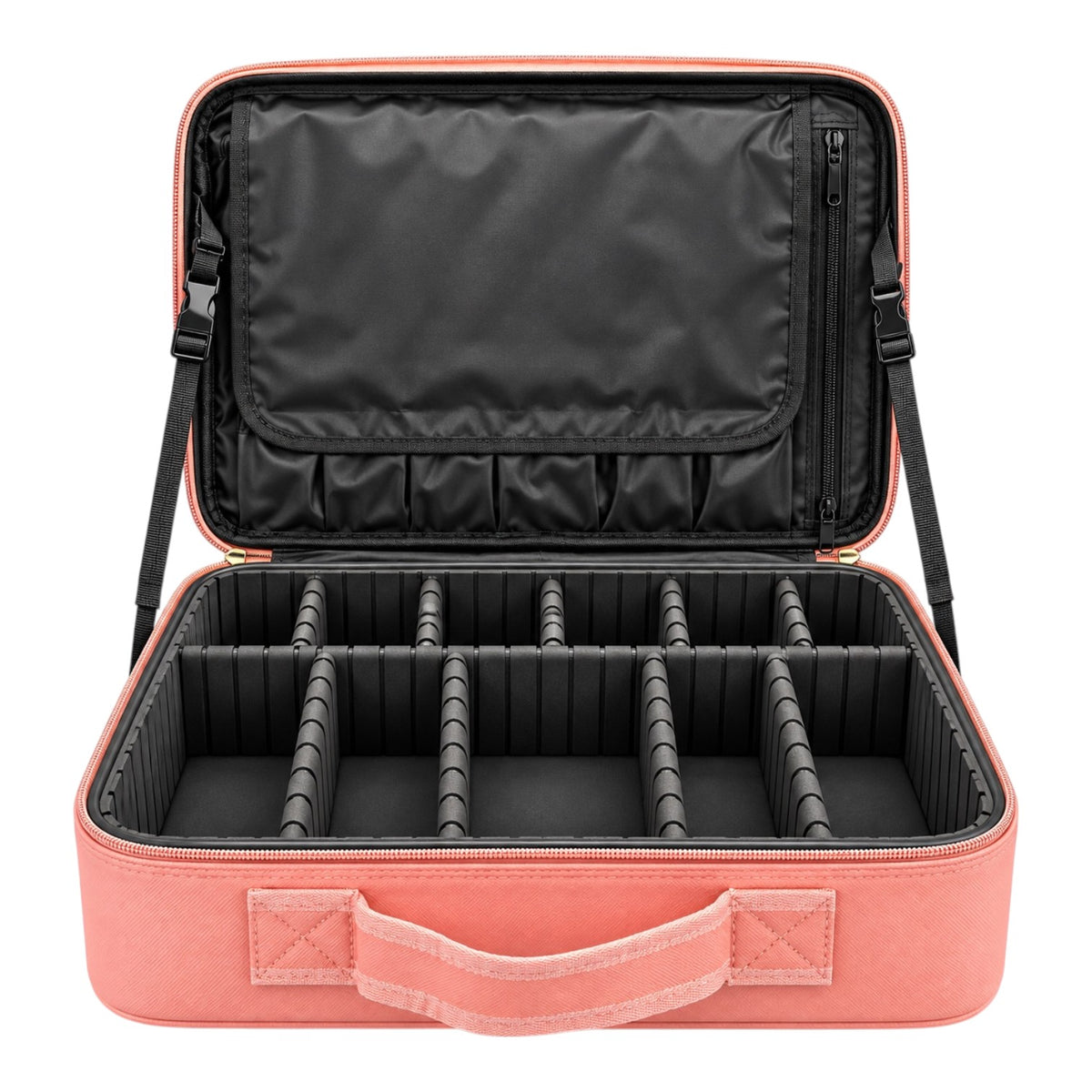 MALETA ORGANIZADOR DE MAQUILLAJE GRANDE COLORES