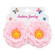 CARTON X2 PINZAS FLOR PEONIA FASHION JEWELRY