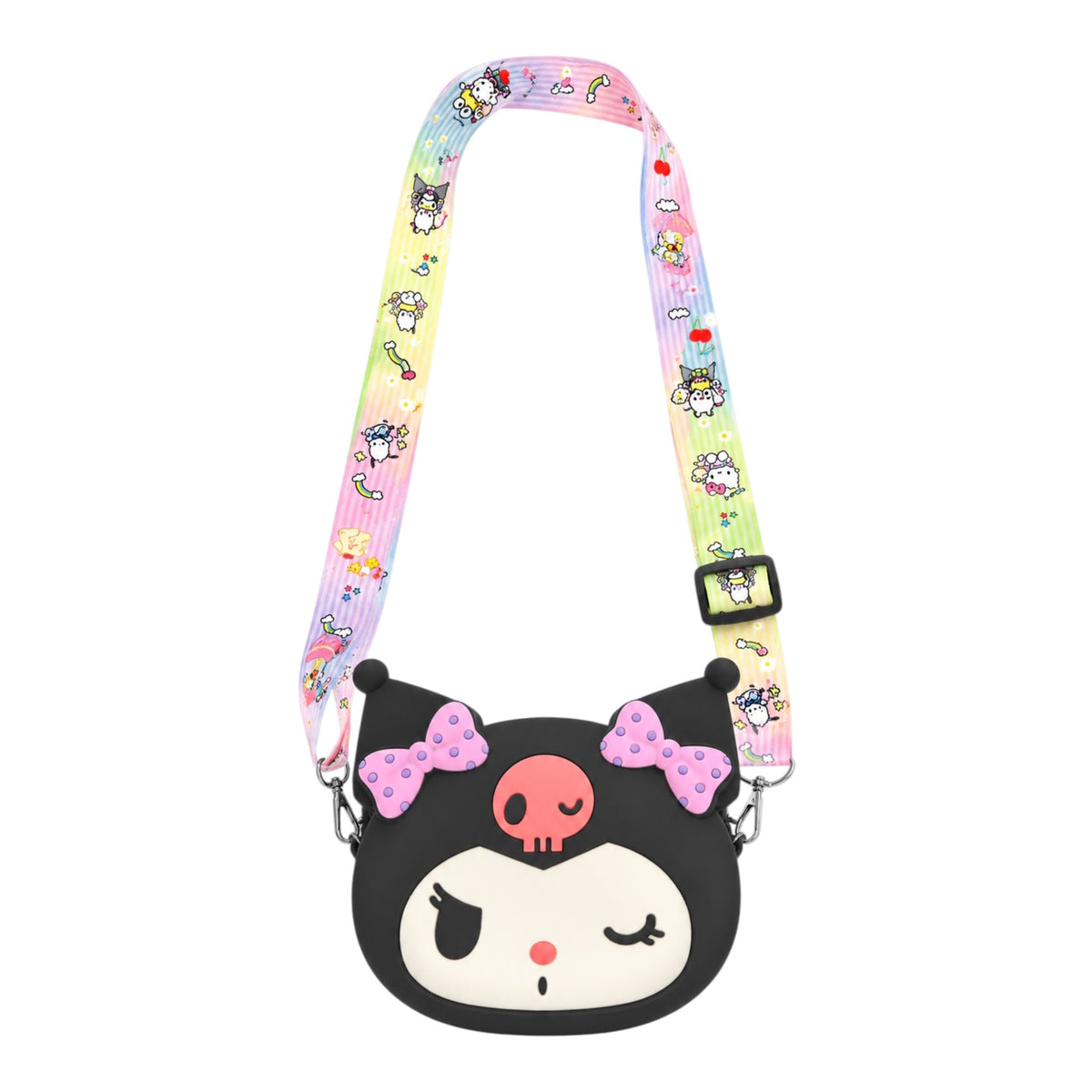 BOLSO SILICONA PEQUE KUROMI HELLO KITTY MY MELODY STITCH
