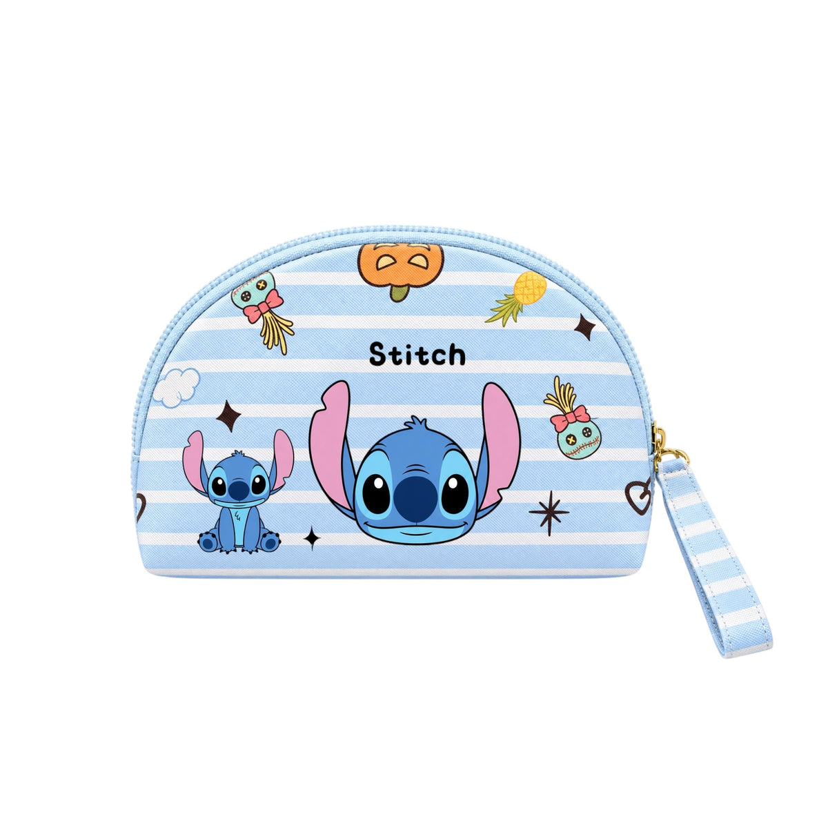 COSMETIQUERA DOBLE HELLO KITTY STITCH