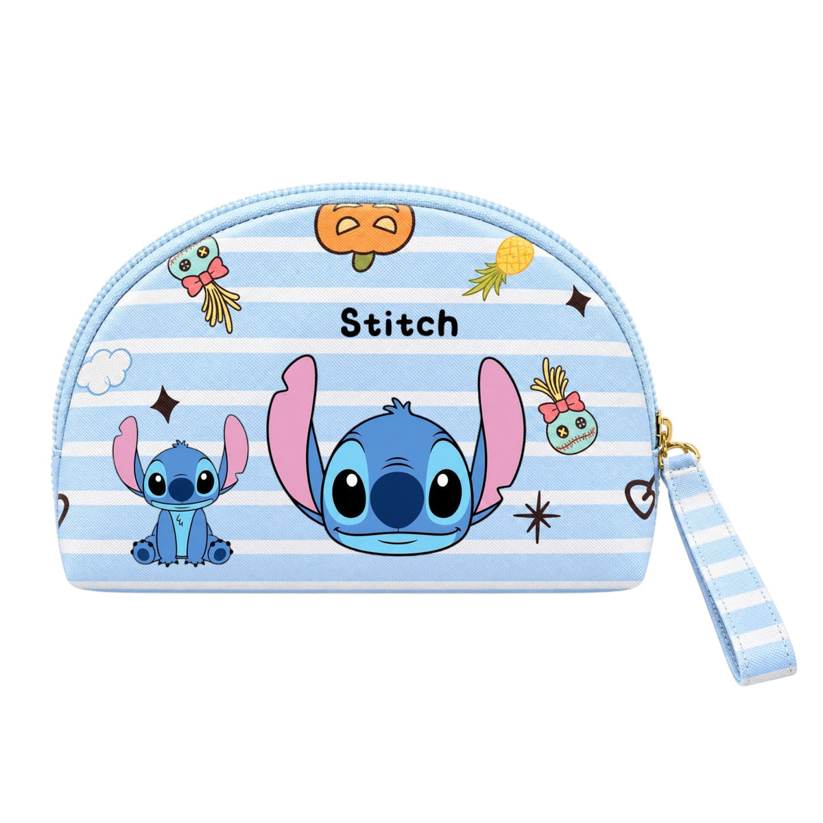COSMETIQUERA DOBLE HELLO KITTY STITCH