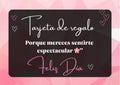 TARJETA DE REGALO CORAZONES
