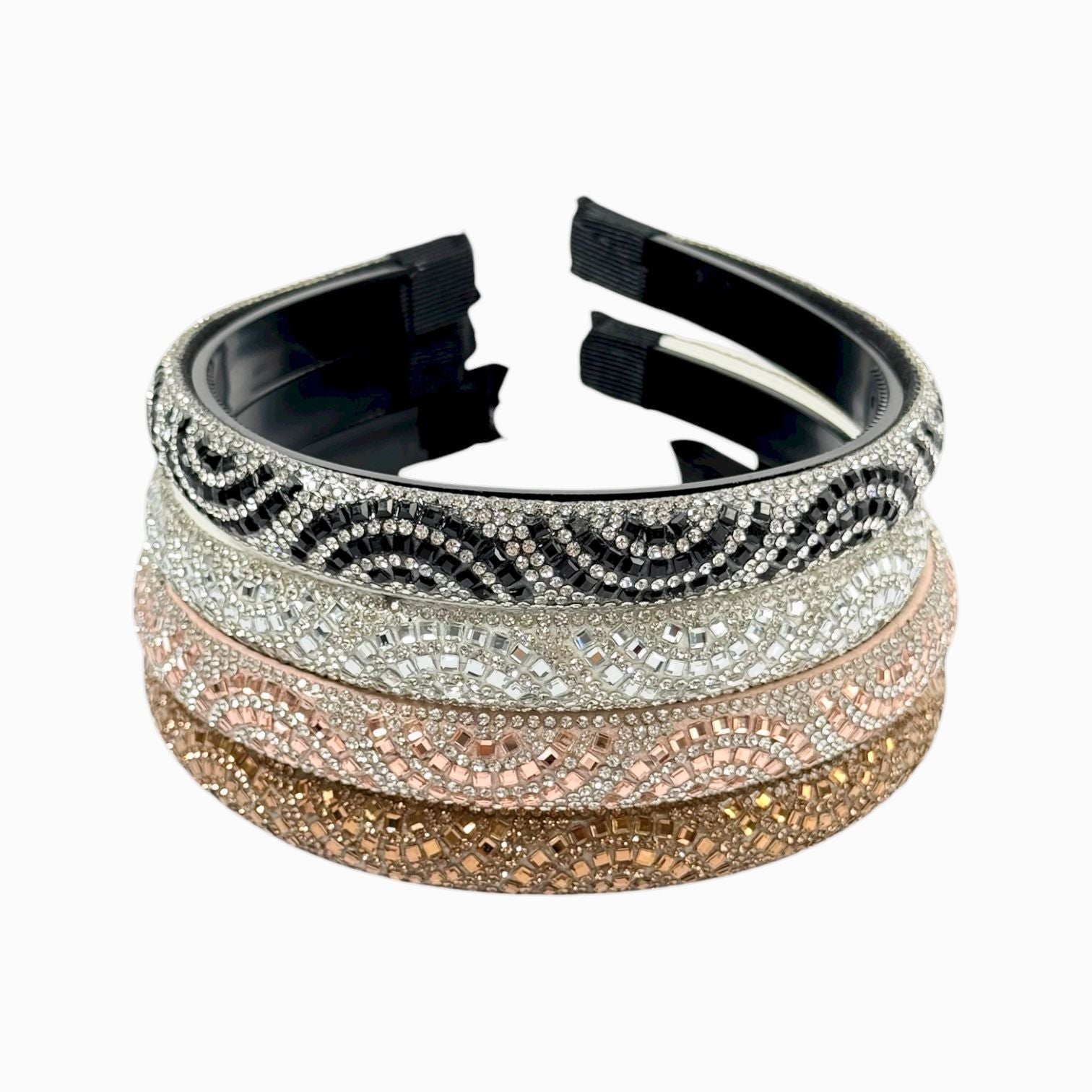 DIADEMA MEDIANA CON DISEÑO MURANO