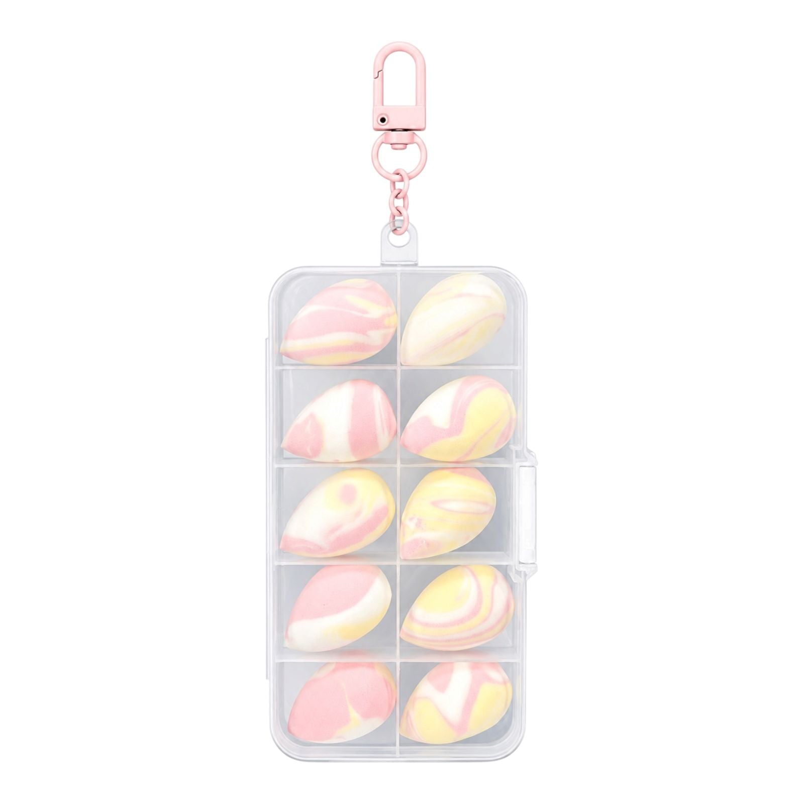 SET X10 MINI BEAUTY BLENDER LLAVERO