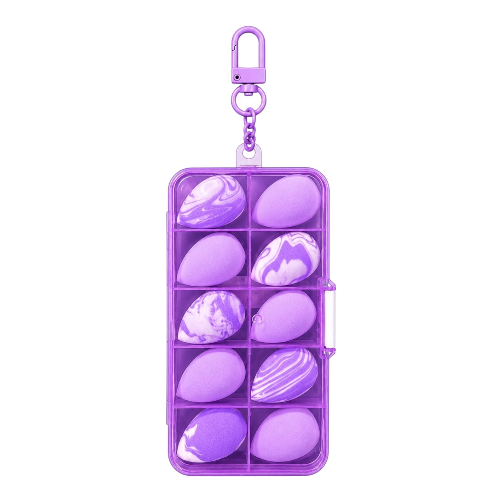 SET X10 MINI BEAUTY BLENDER LLAVERO