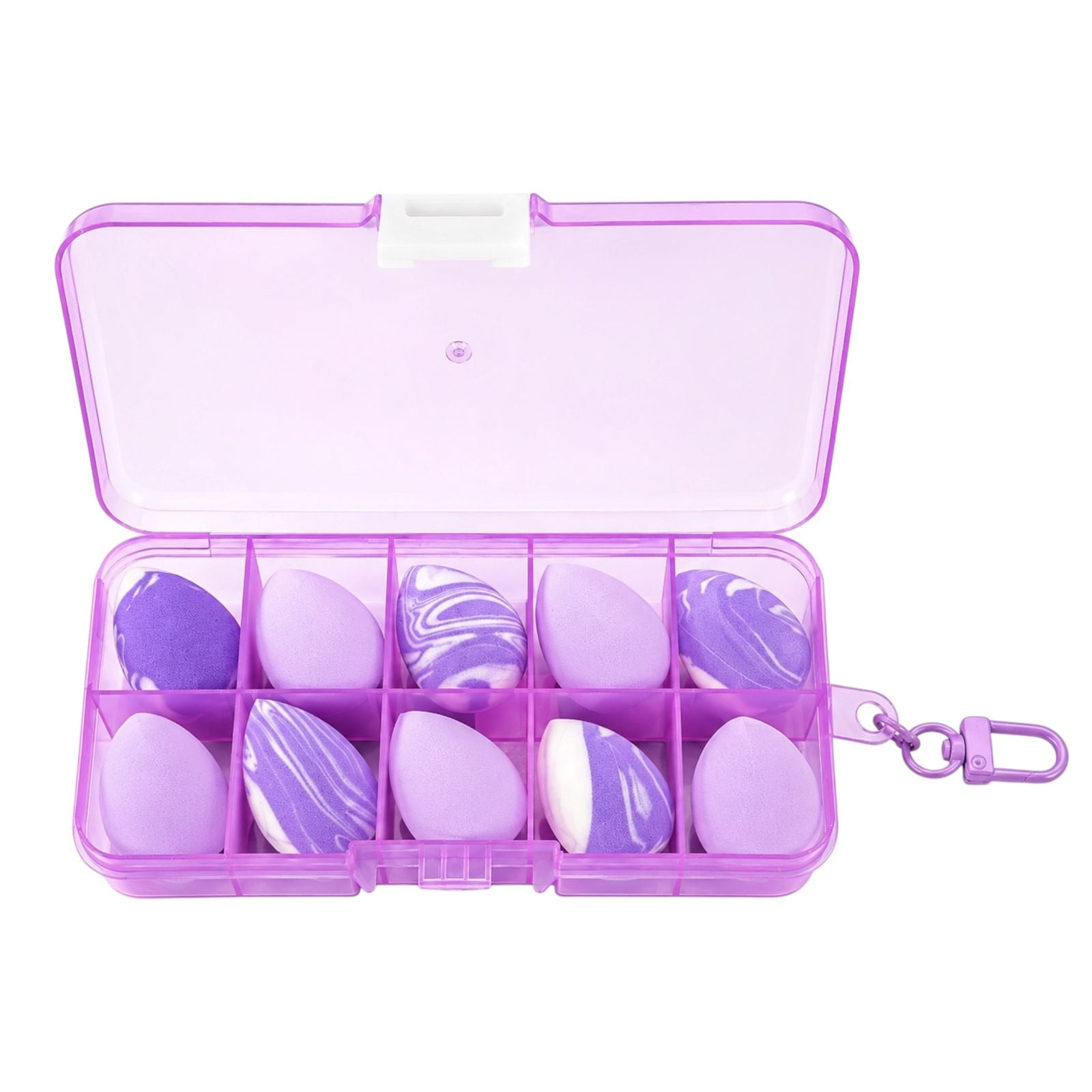 SET X10 MINI BEAUTY BLENDER LLAVERO