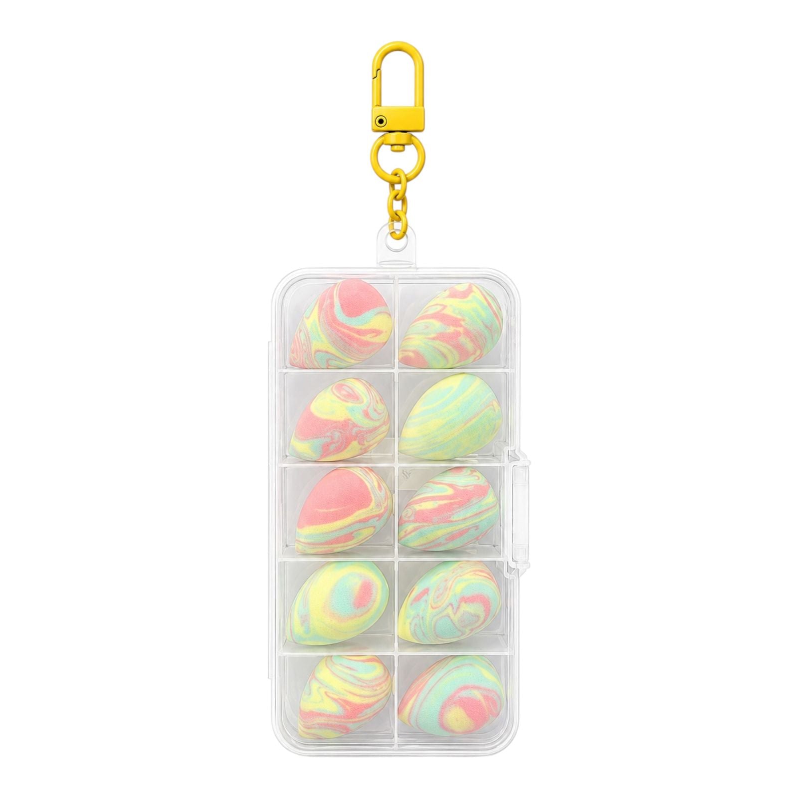 SET X10 MINI BEAUTY BLENDER LLAVERO