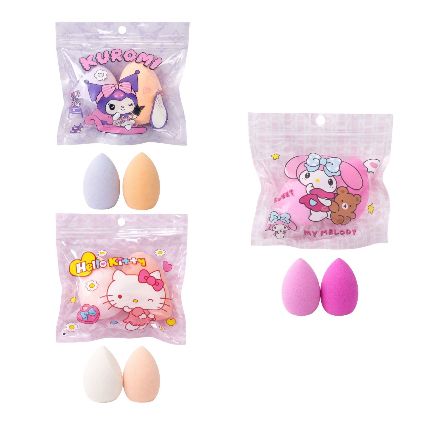 BOLSITA X2 BEAUTY BLENDER SANRIO