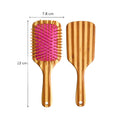 CEPILLO GRANDE BAMBU CUADRADO ROSADO