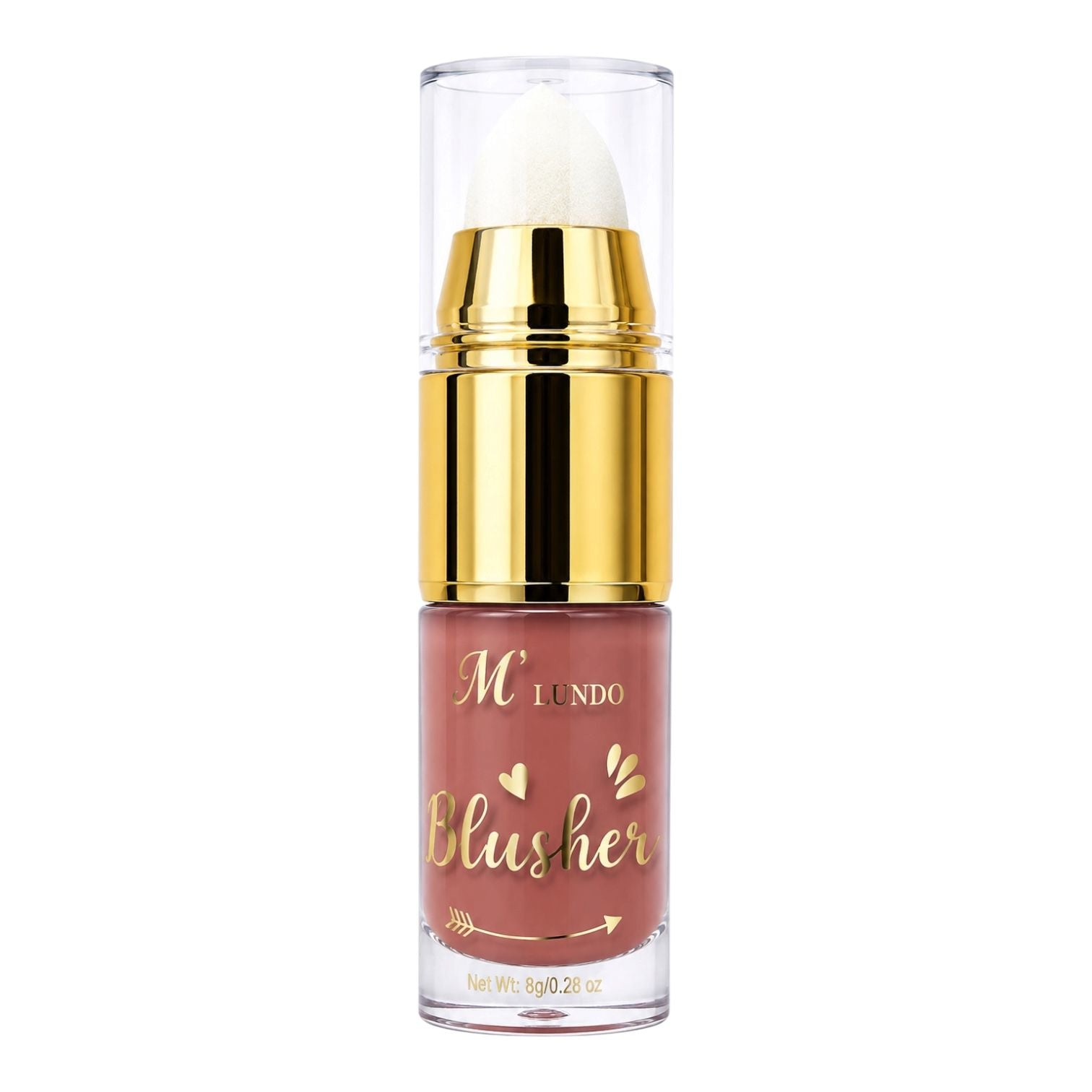 RUBOR LIQUIDO CON ESPONJITA BLUSHER 8G M'LUNDO