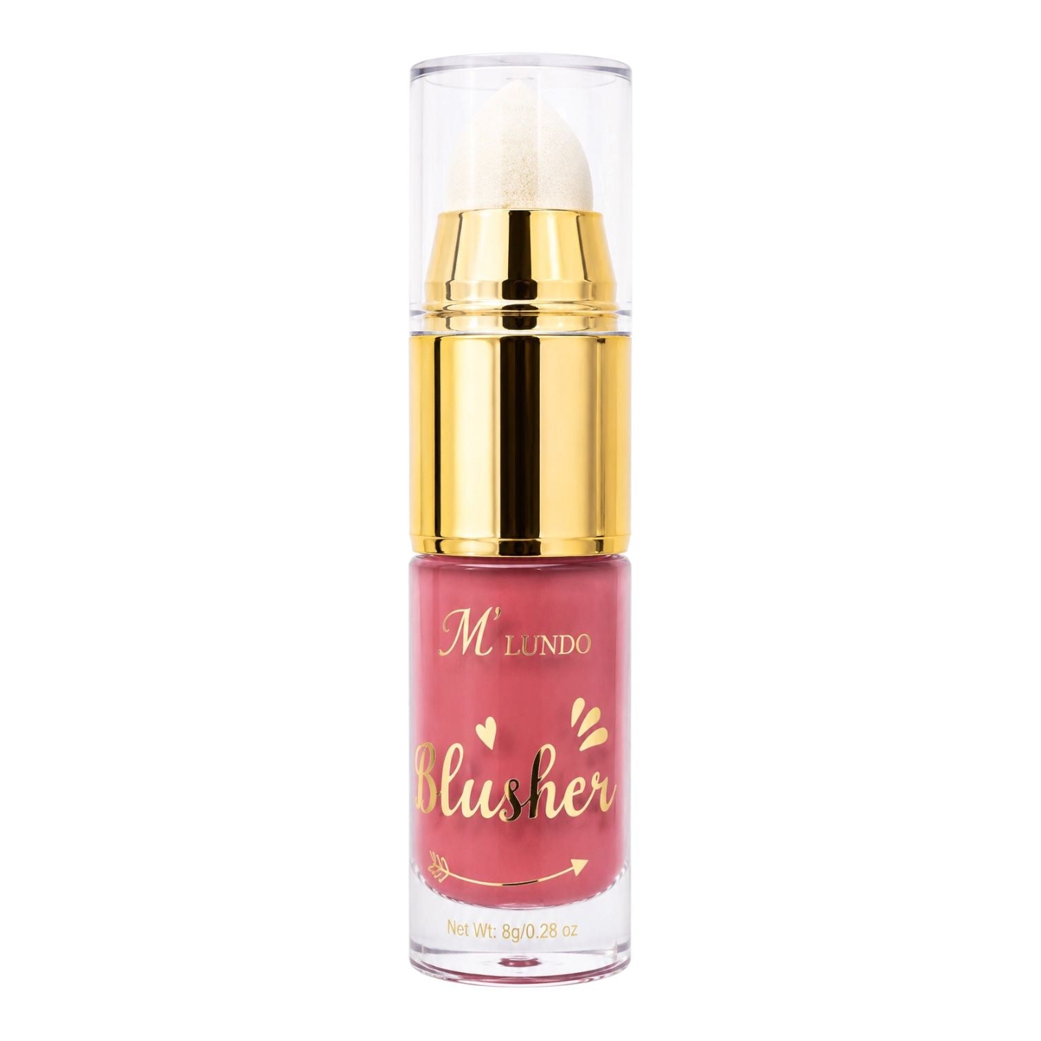 RUBOR LIQUIDO CON ESPONJITA BLUSHER 8G M'LUNDO