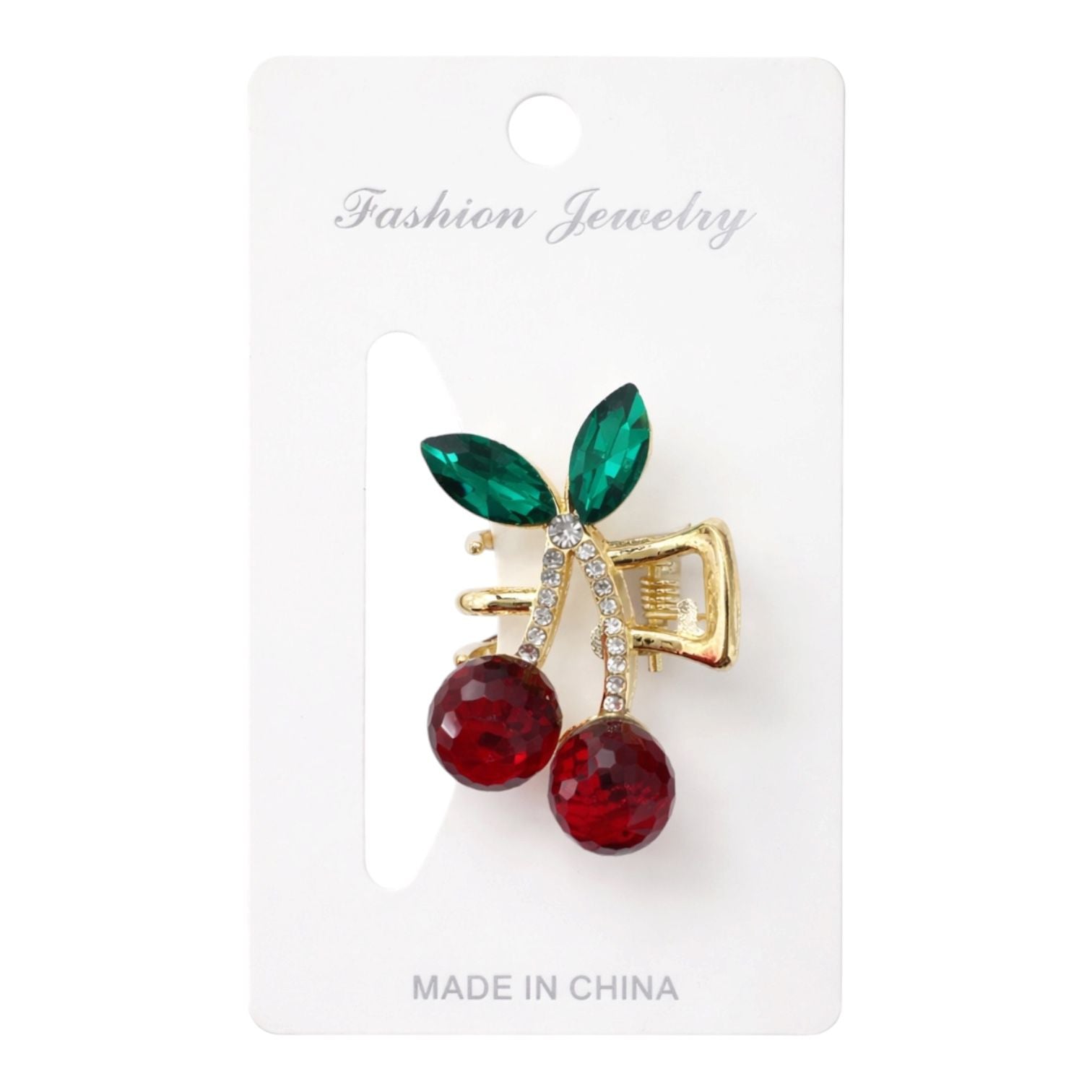 CAIMAN METALICO CEREZA FASHION JEWELRY