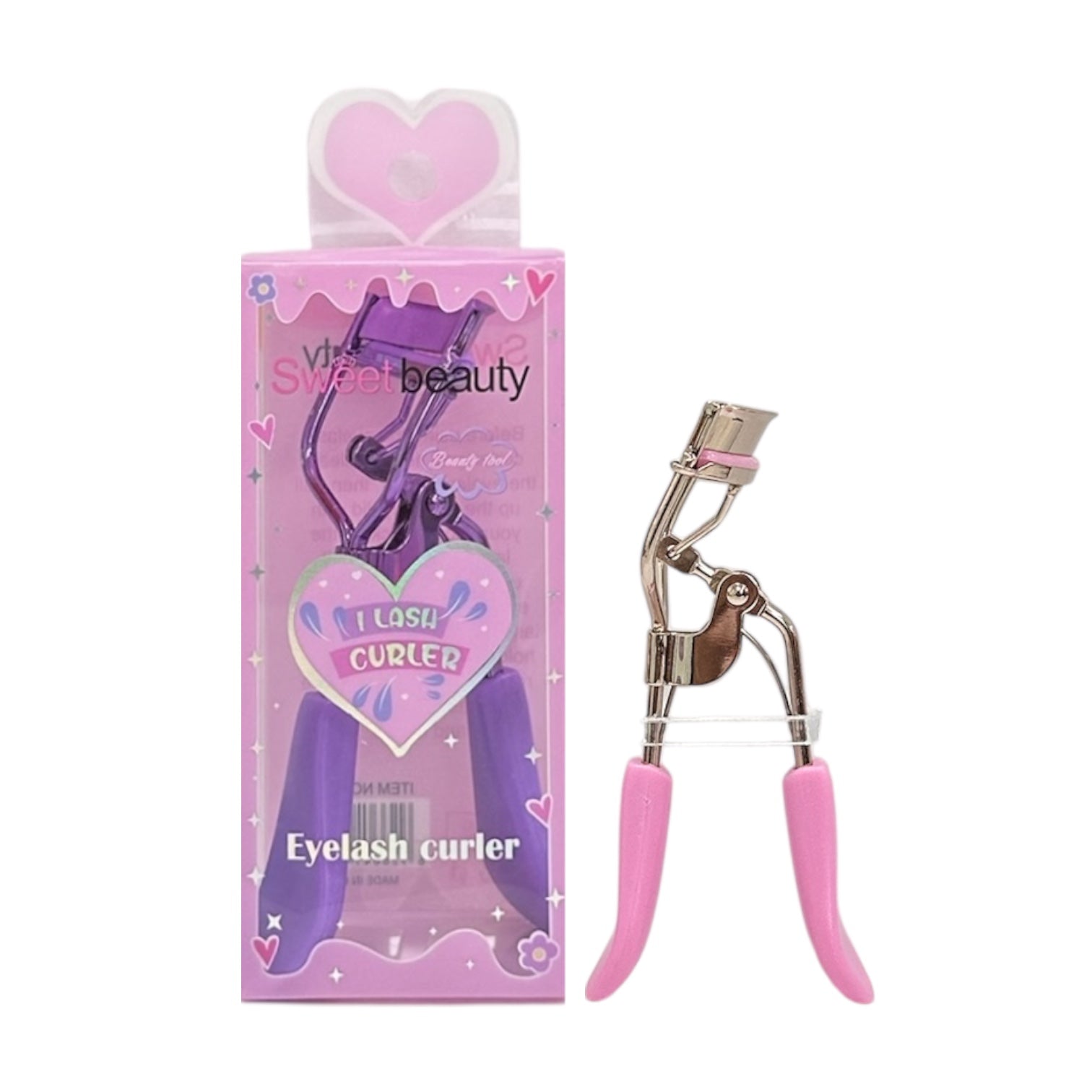 ENCRESPADOR SENCILLO MORADO ROSADO SWEET BEAUTY