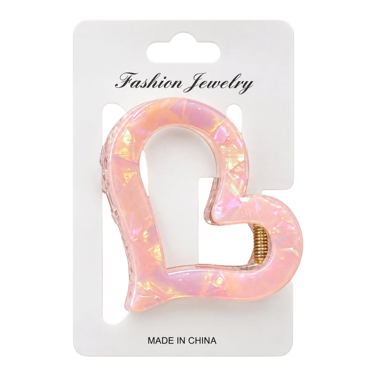 CAIMAN CORAZON MARMOLEADO BRILLANTE FASHION JEWELRY