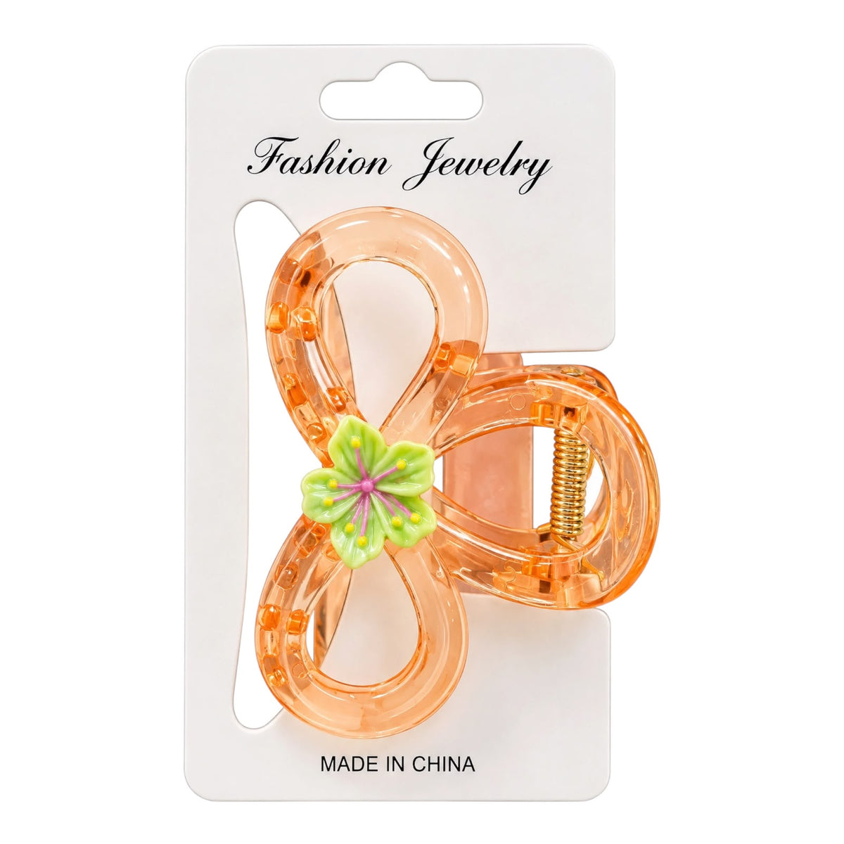 CAIMAN GRANDE MOÑO FLORECITA FASHION JEWELRY