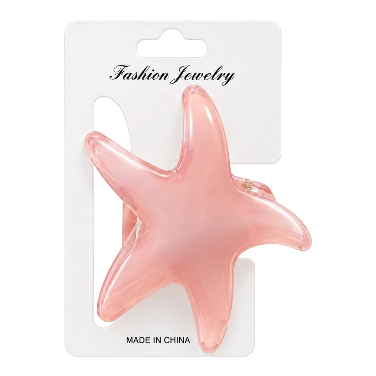 CAIMAN ESTRELLITA DE MAR TRANSPARENTE FASHION JEWELRY
