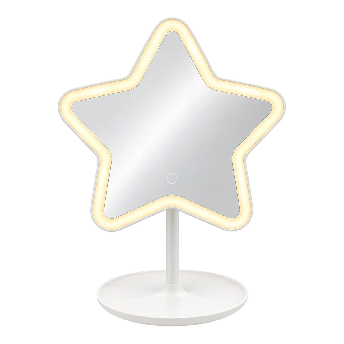 ESPEJO TOCADOR ESTRELLA CON LUZ