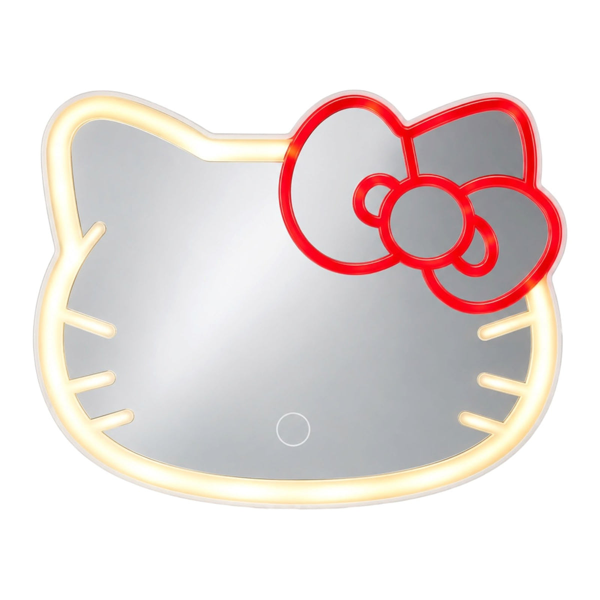 ESPEJO PEQUE TOCADOR HELLO KITTY CON LUZ