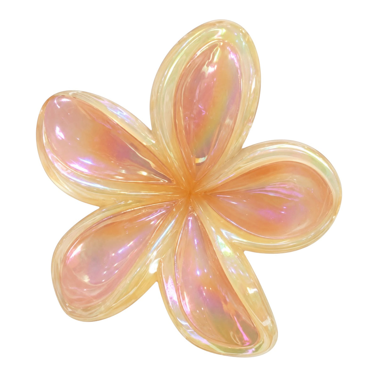 CAIMAN MEDIANO FLOR 5 PETALOS BRILLANTE FASHION JEWELRY