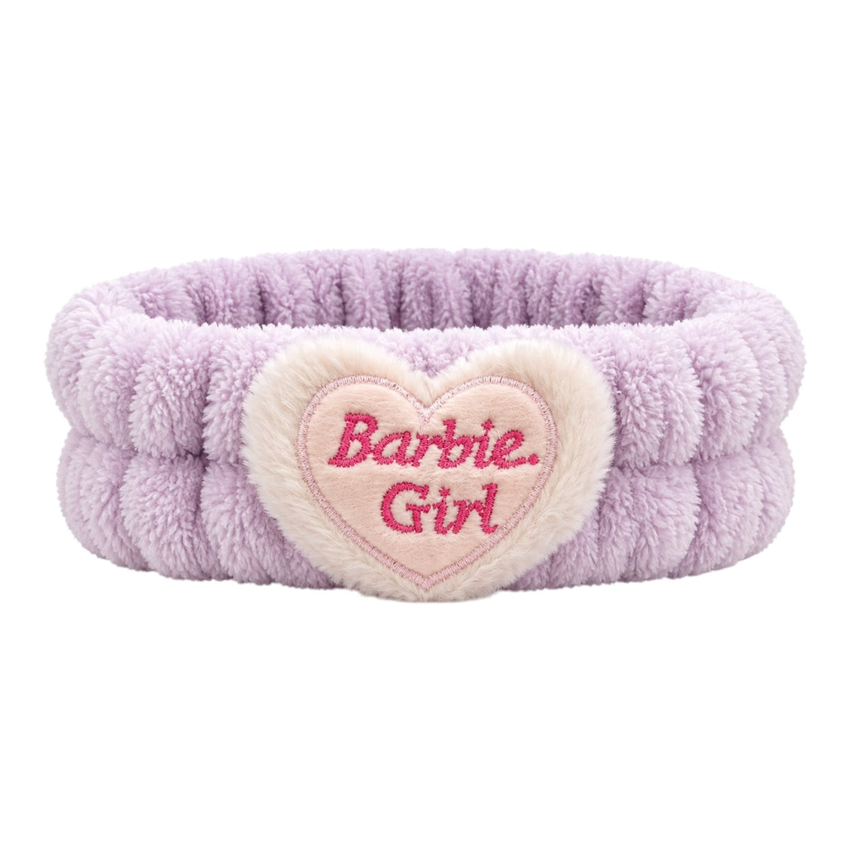 BALACA DE MAQUILLAJE CORAZON BARBIE GIRL