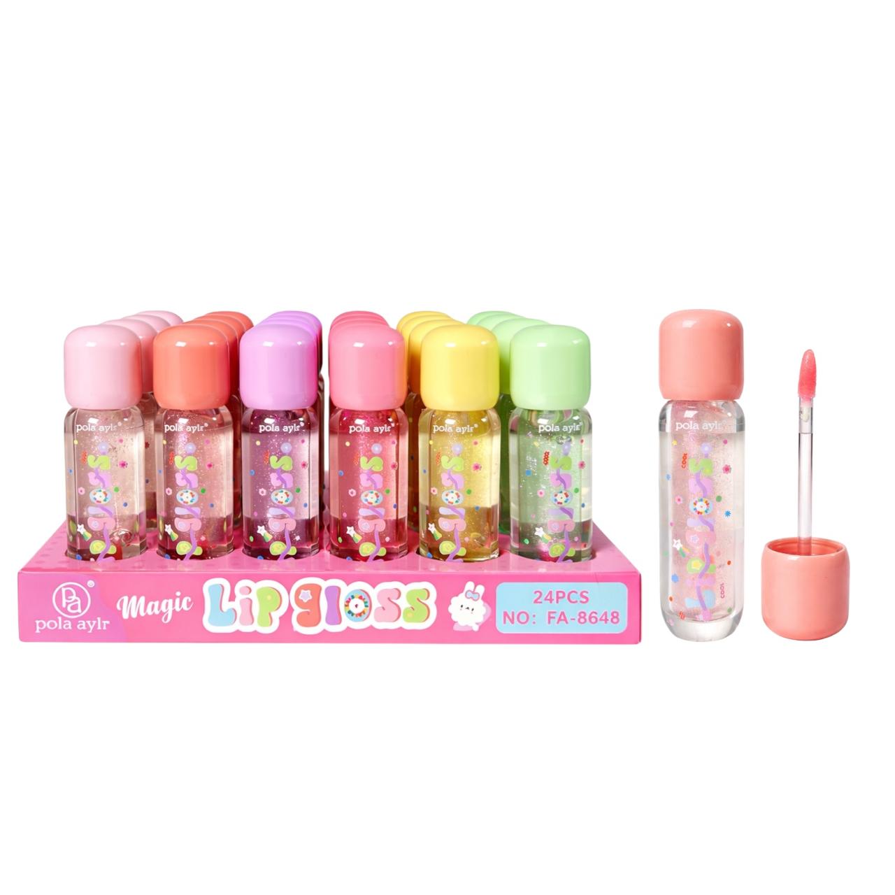BRILLO MAGICO ESCARCHADO LIP GLOSS COOL POLA AYLR