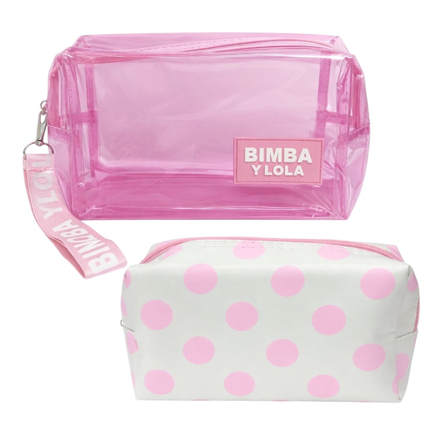 COSMETIQUERA X2 TRANSPARENTE BIMBA Y LOLA