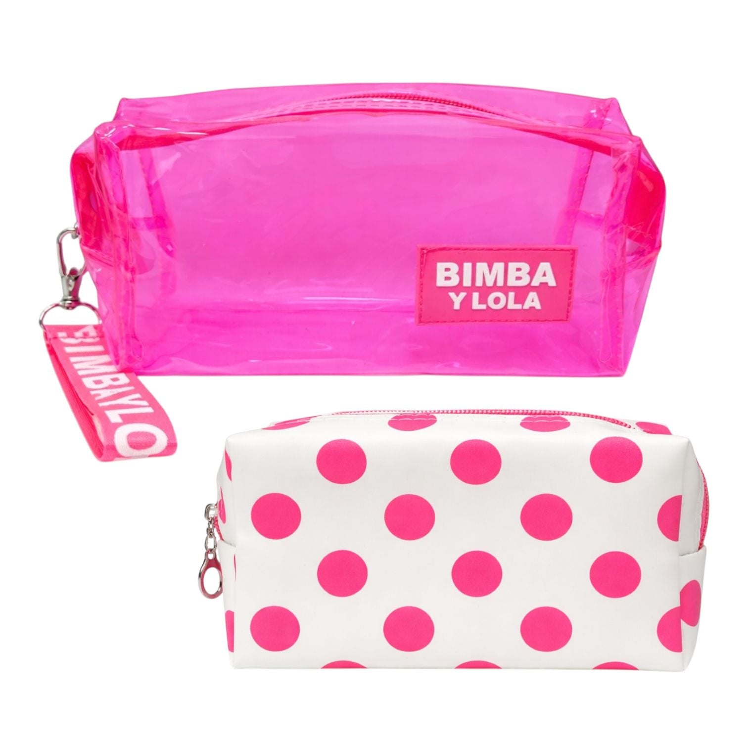 COSMETIQUERA X2 TRANSPARENTE BIMBA Y LOLA