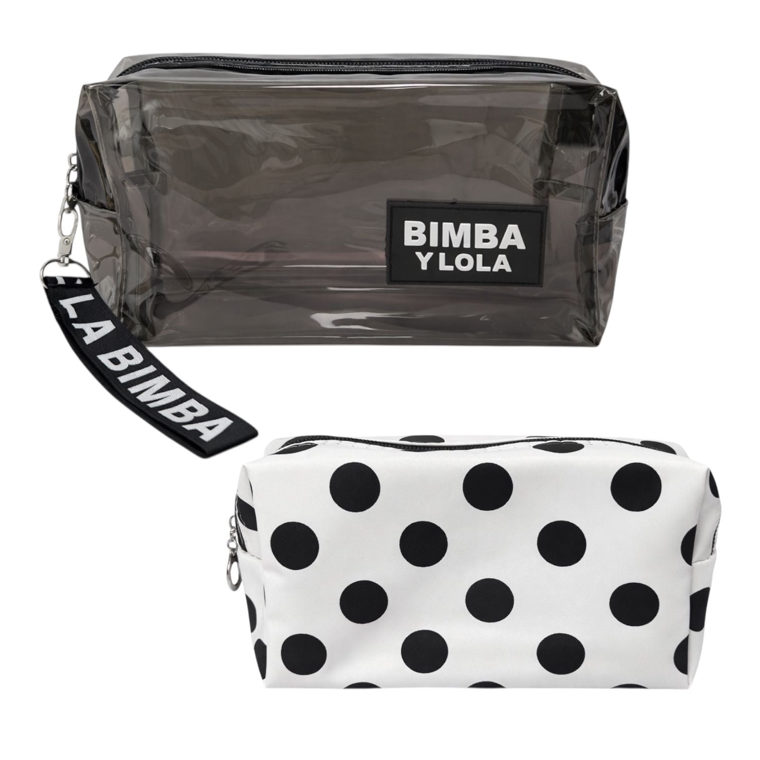 COSMETIQUERA X2 TRANSPARENTE BIMBA Y LOLA
