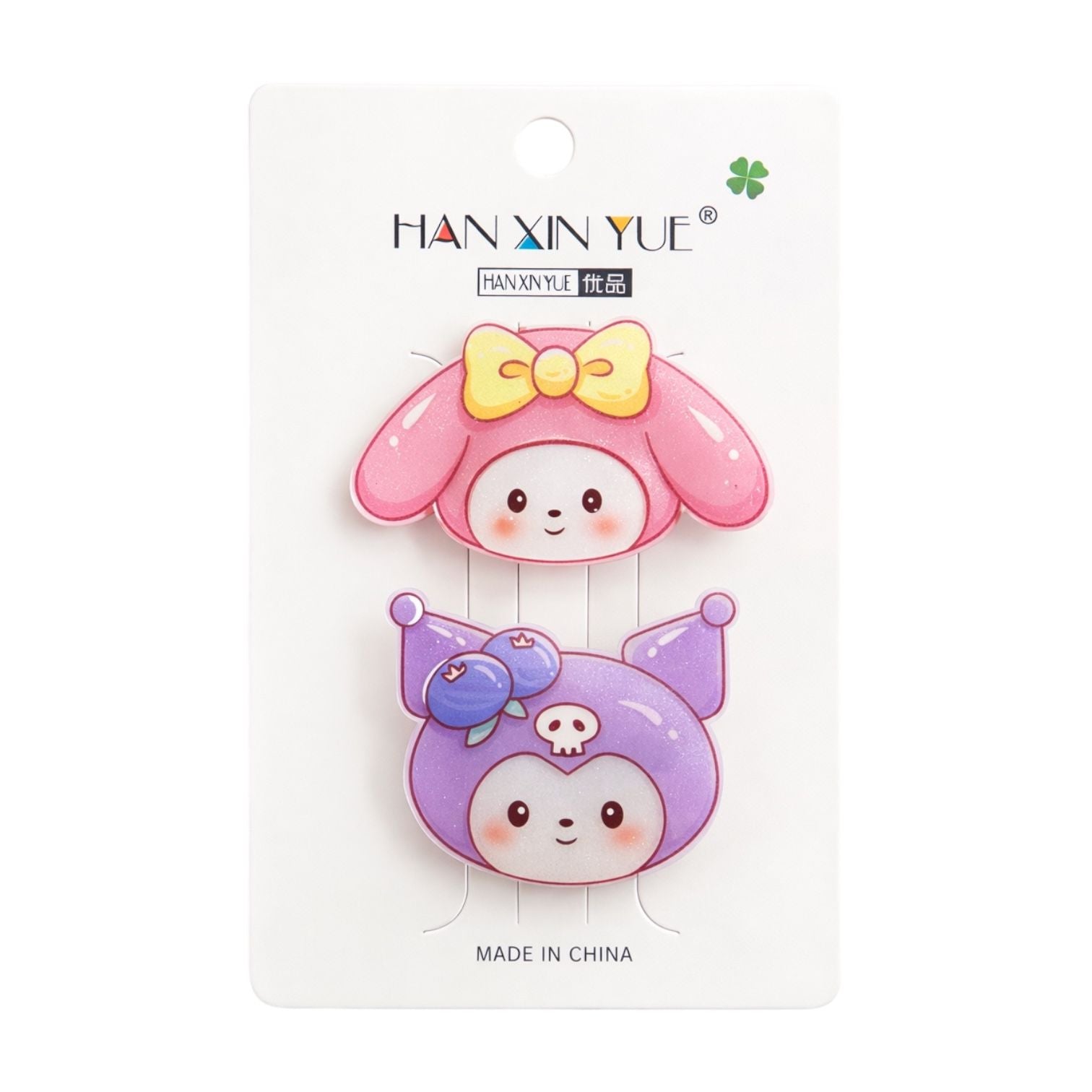 CARTON X 2 PINZA PERSONAJES HAN XIN YUE
