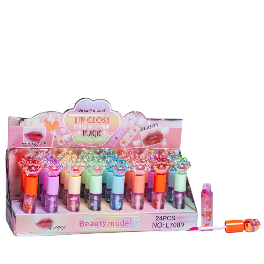 BRILLO MAGICO GLITTER TAPA HUELLITA BEAUTY MODEL