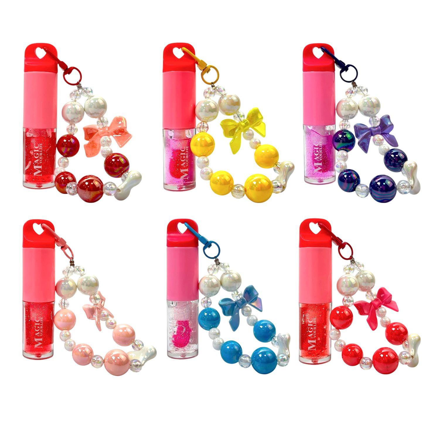 BRILLO MAGICO ESCARCHADO LLAVERO MAGIC YOUR LIFE