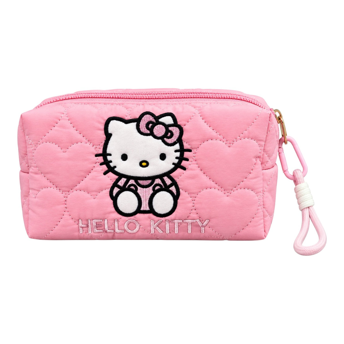COSMETIQUERA HELLO KITTY BURBUJA CORAZONES
