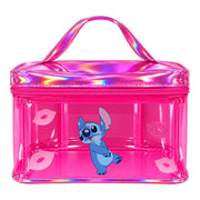 COSMETIQUERA BOLSITO STITCH TRANSPARENTE