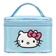 COSMETIQUERA BOLSITO ESCARCHADO CARA HELLO KITTY