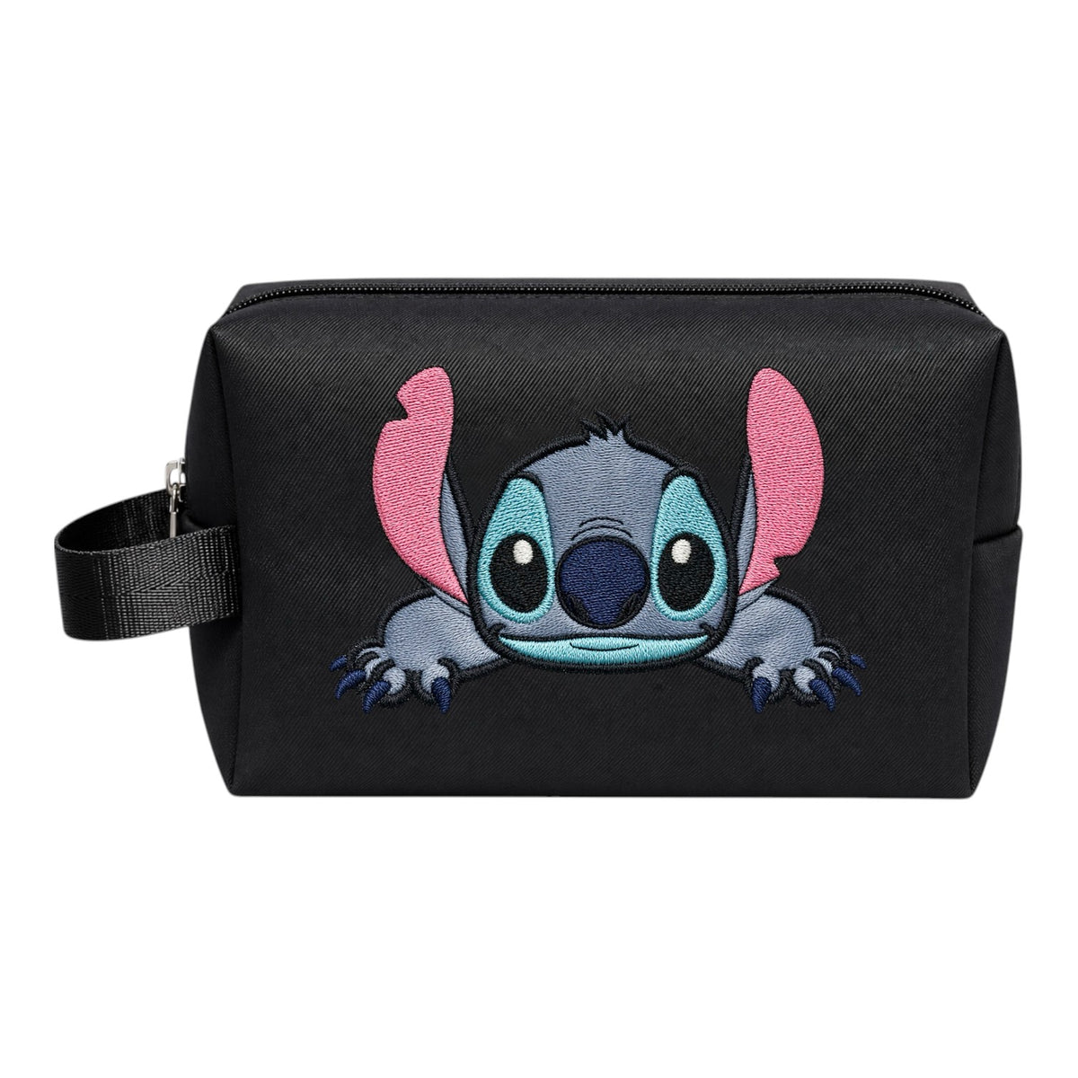 COSMETIQUERA CARA STITCH CON AGARRADERA