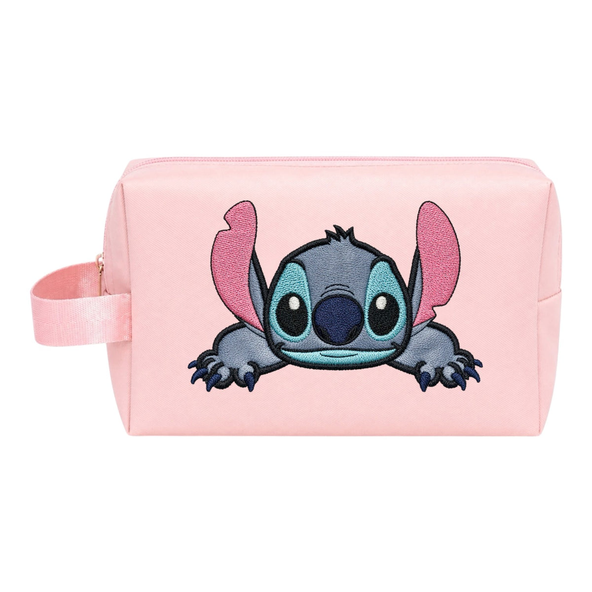 COSMETIQUERA CARA STITCH CON AGARRADERA