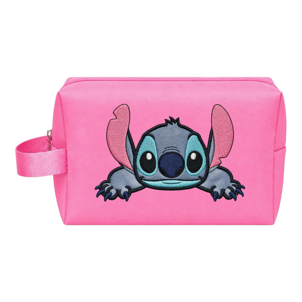 COSMETIQUERA CARA STITCH CON AGARRADERA