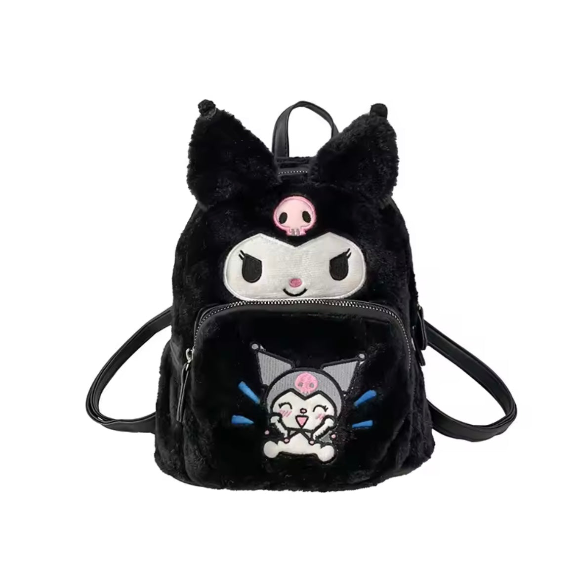 MINI MORRAL PELUCHE KUROMI HELLO KITTY