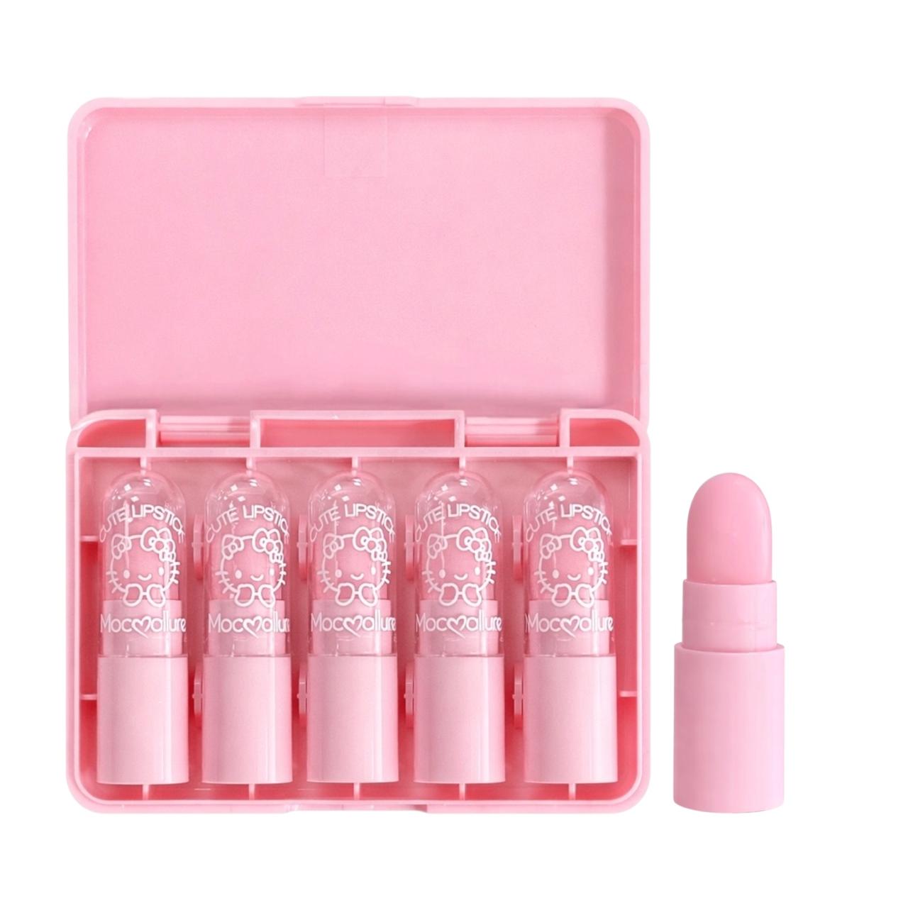 SET X5 MINI BALSAMOS MAGICOS HELLO KITTY LUCKY DAY MOCALLURE