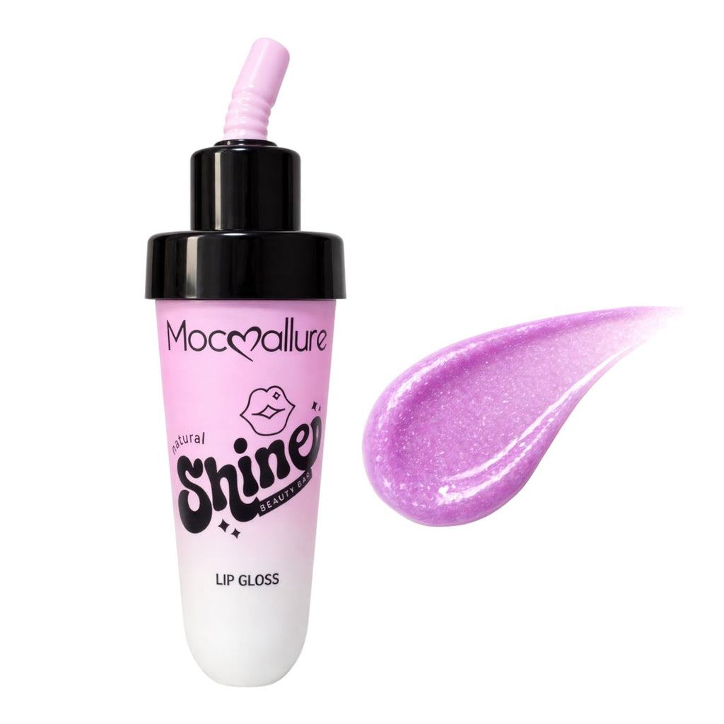 BRILLO GLOSS CON COLOR REFRESCO CON PITILLO NATURAL SHINE MOCALLURE